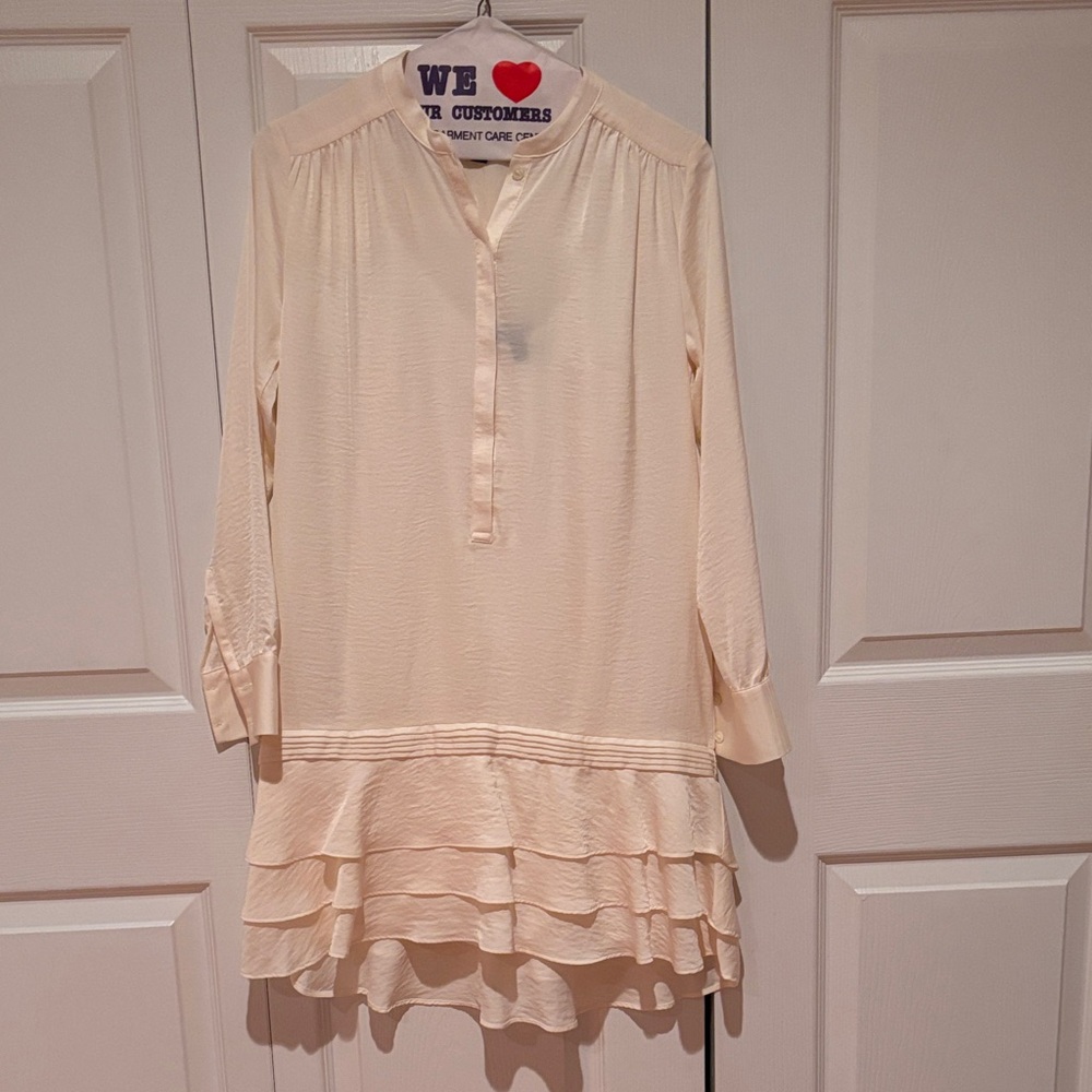 Banana Republic Cream Petite Dress